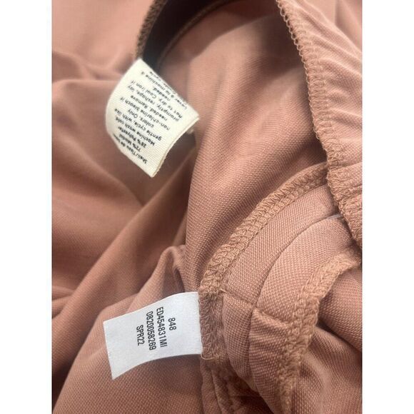 Open Edit Side Ruched Skirt In Tan Mocha, Sz. S - Picture 8 of 11